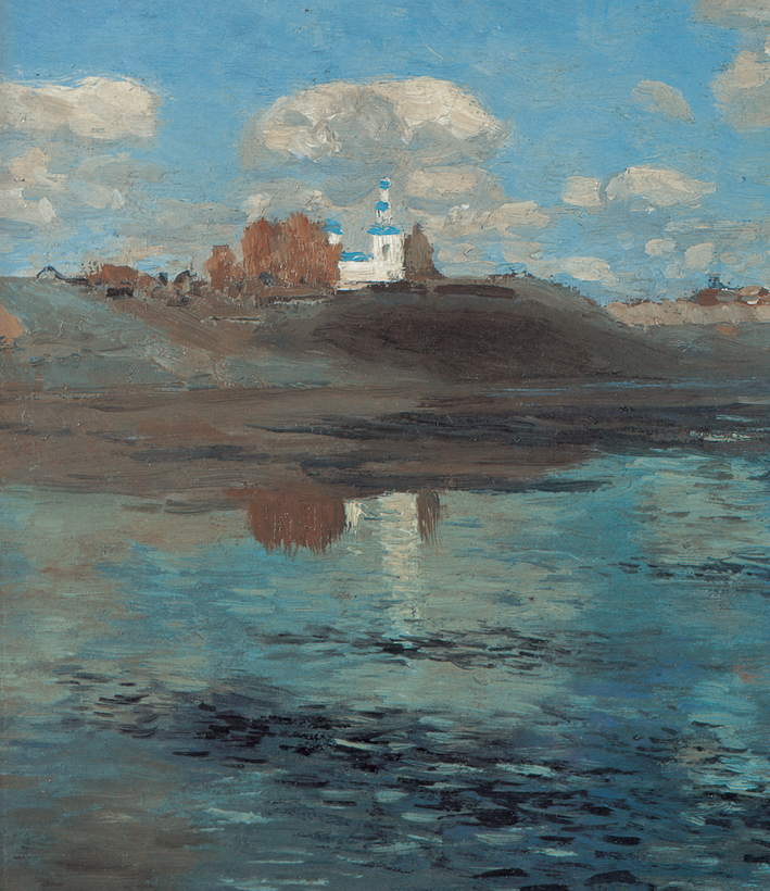  伊萨克·列维坦 Levitan，Isaak Iliich —— 湖2